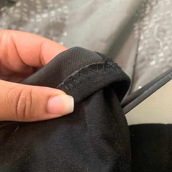 MISSGUIDED SIZE 7 black faux suede over the knee boots - Picture 5 of 5